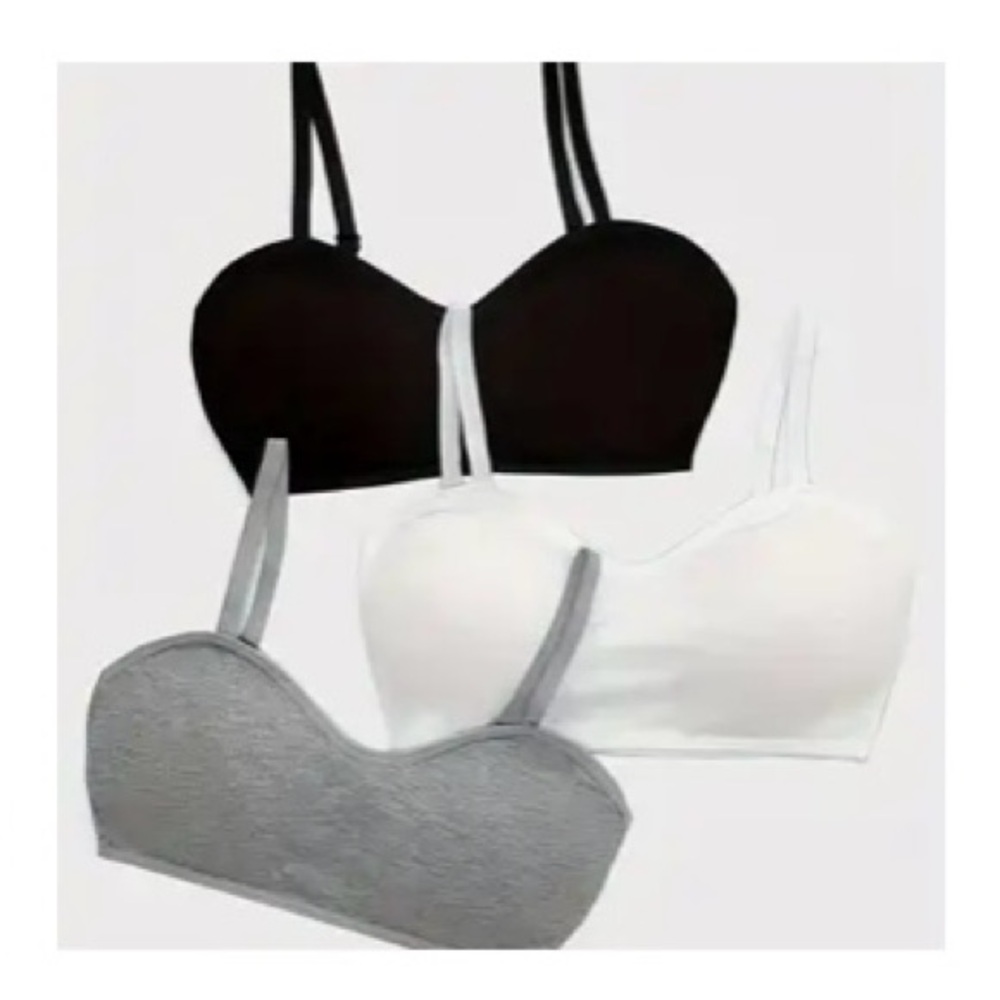 BrandNew Black, Grey and White Bras with Molded Cups